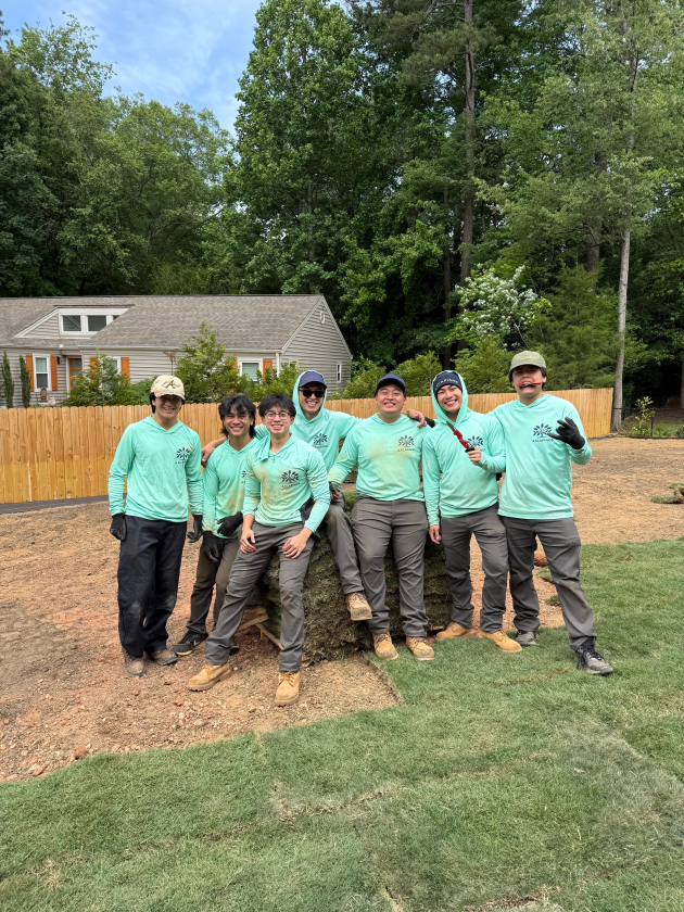 A group photo of the a.scaping team