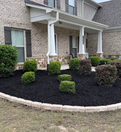 Professional mulching and ground cover installation by A.SCAPINGS
