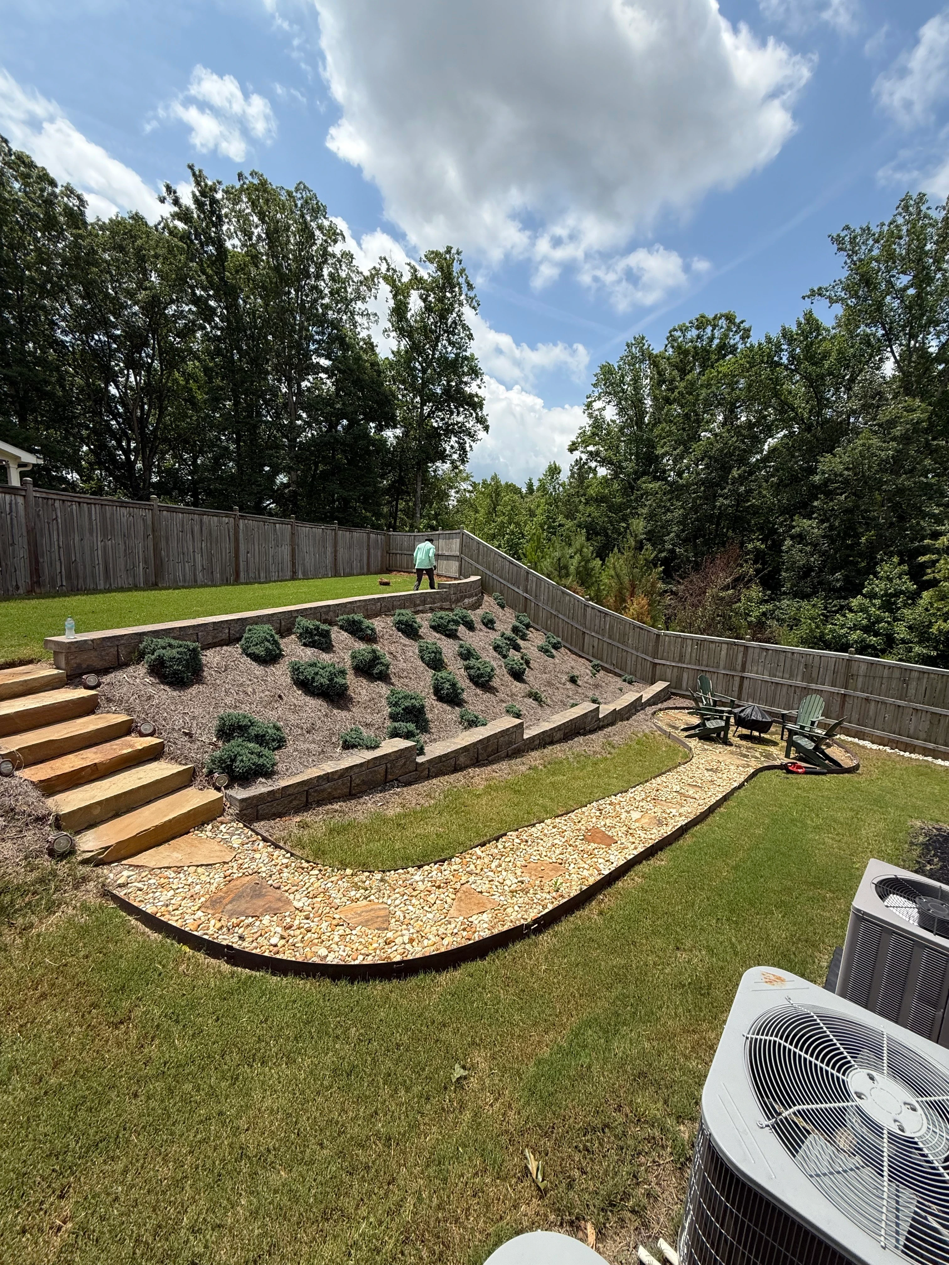 A.SCAPINGS landscaping banner